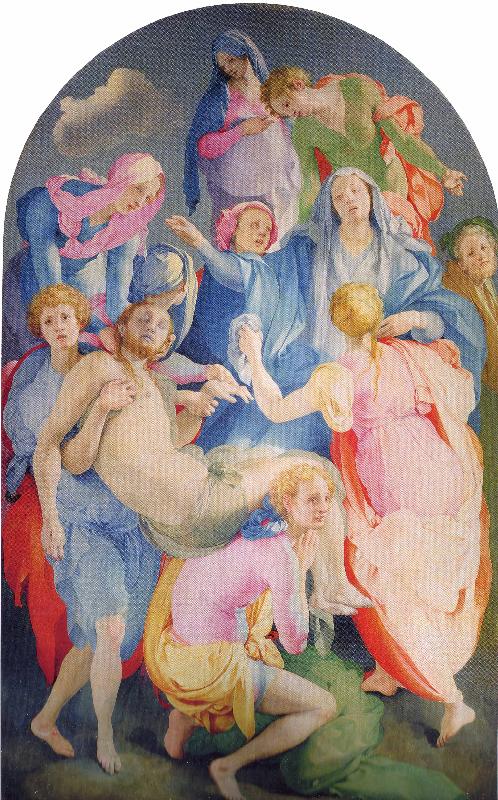 Jacopo Pontormo Deposition from the Cross oil painting image